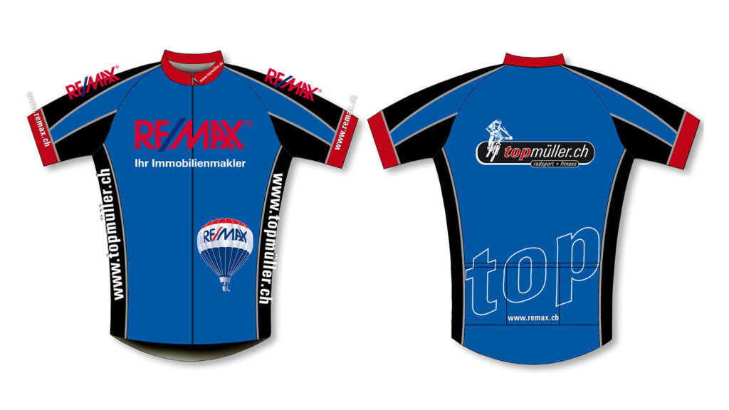 Remax Velo-Tricot Blau