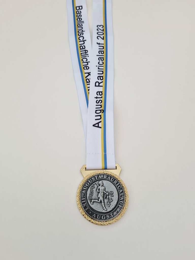 Sportpreise Medaillen Augusta Raurica Lauf 2023