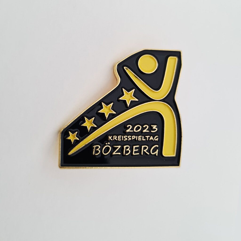 Topmueller Pins & Stickabzeichen Kreisspieltag Bözberg 2023
