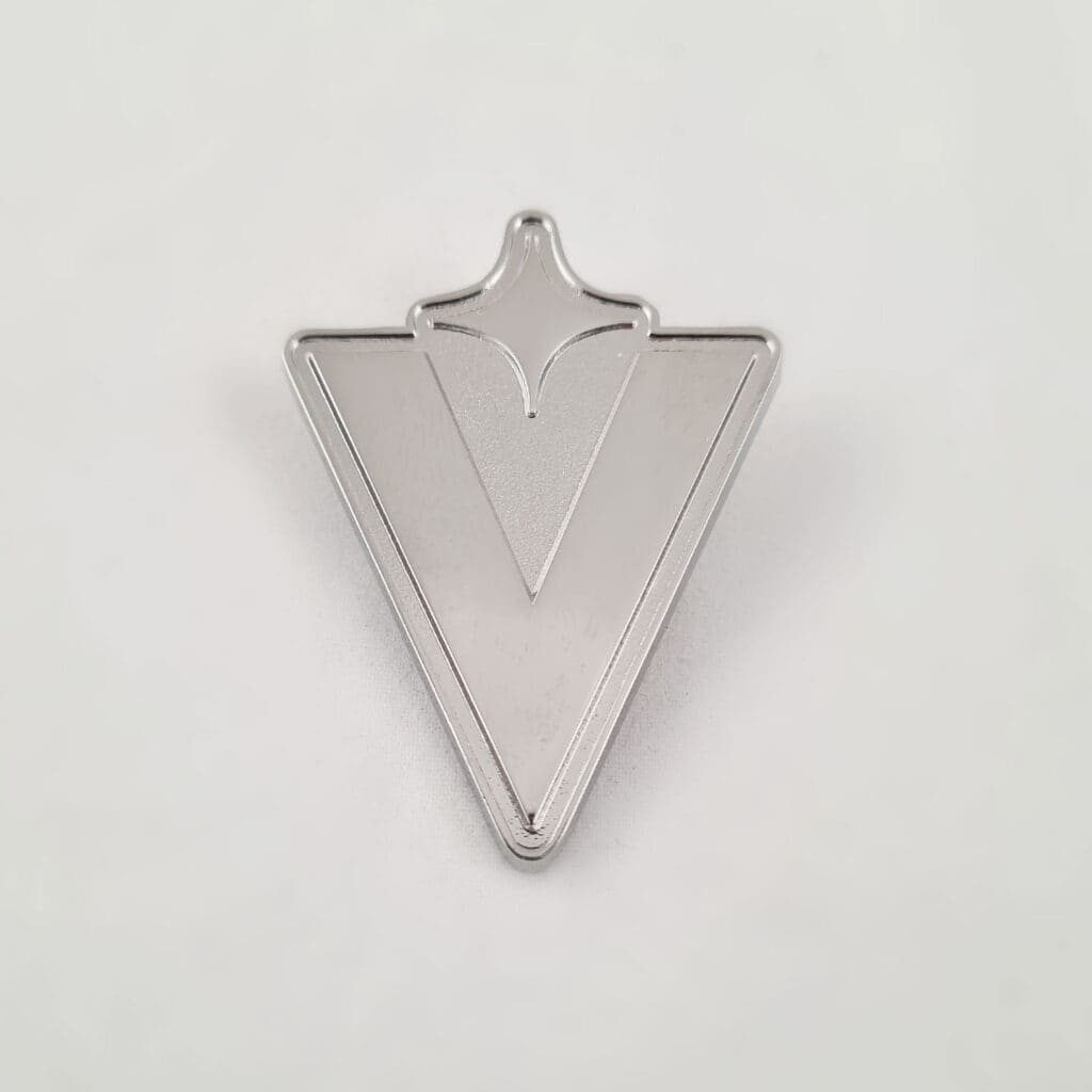 Sportpreise Pins und Stickabzeichen Vita Cosmic