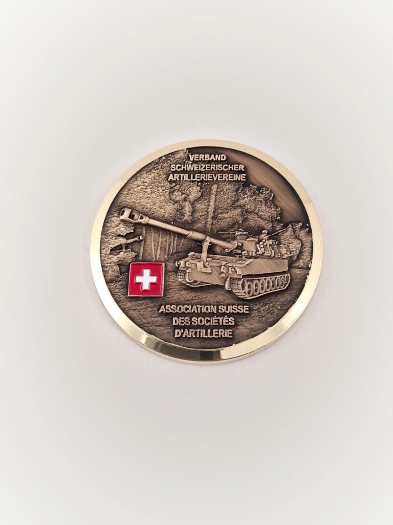 Sportpreise Medaillen Artillerie Vereine Schweiz