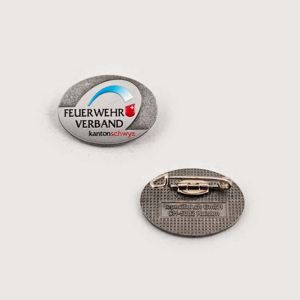 Topmueller Pins Feuerwehr Verband Schwyz
