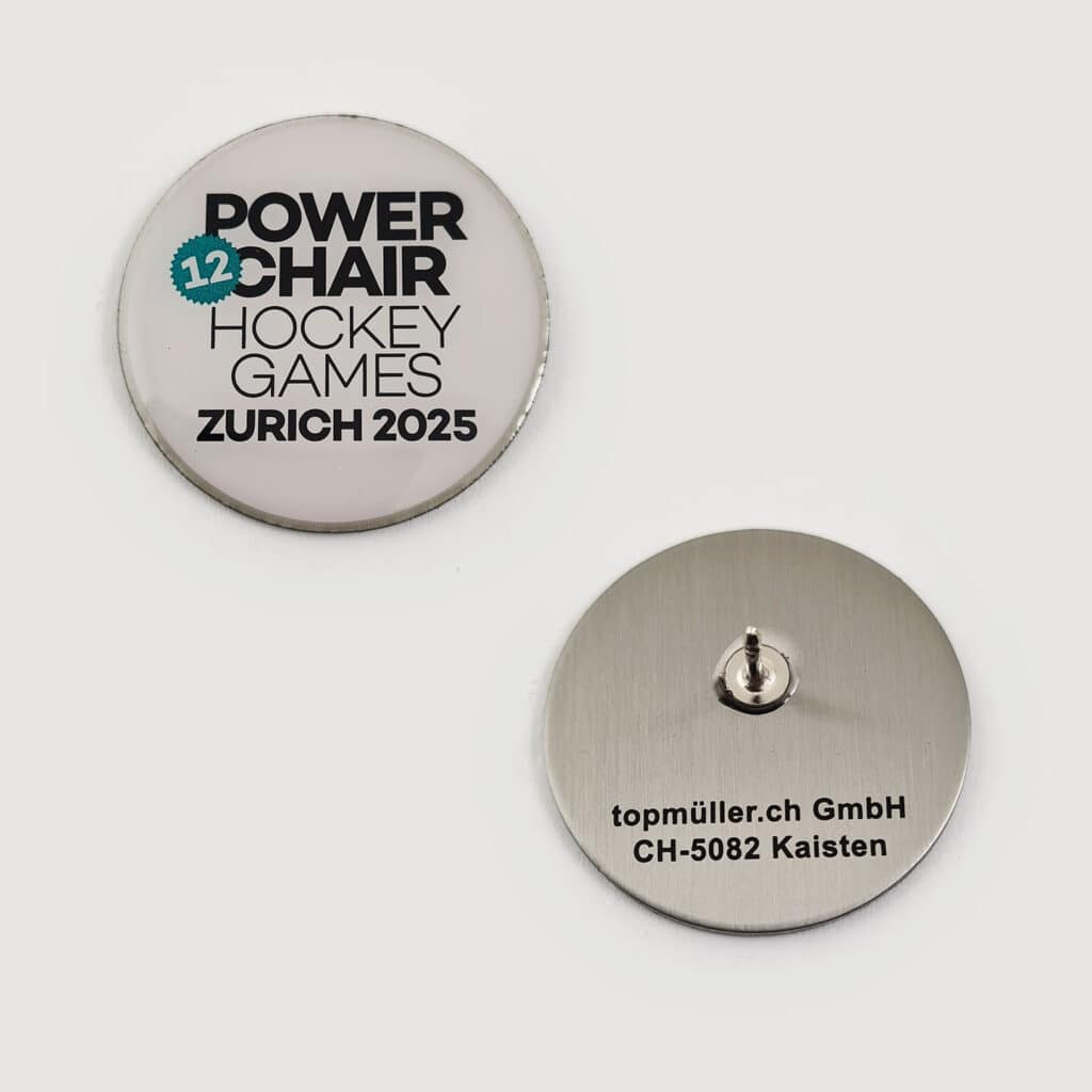Topmueller Pins PowerChair Hockey 2025