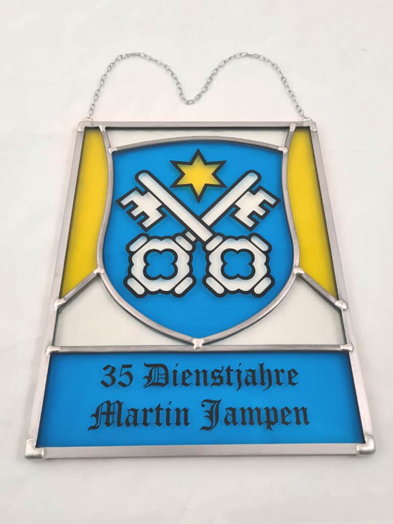 Topmueller Wappenscheiben Gemeinde Huttwil