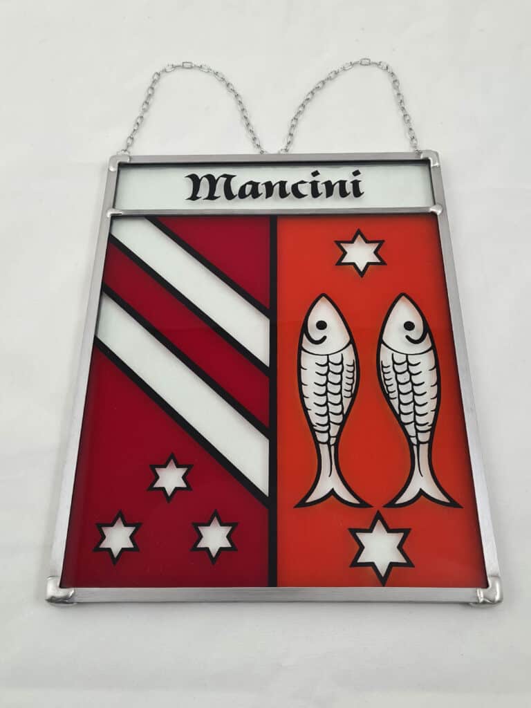 Topmueller Wappenscheiben Mancini